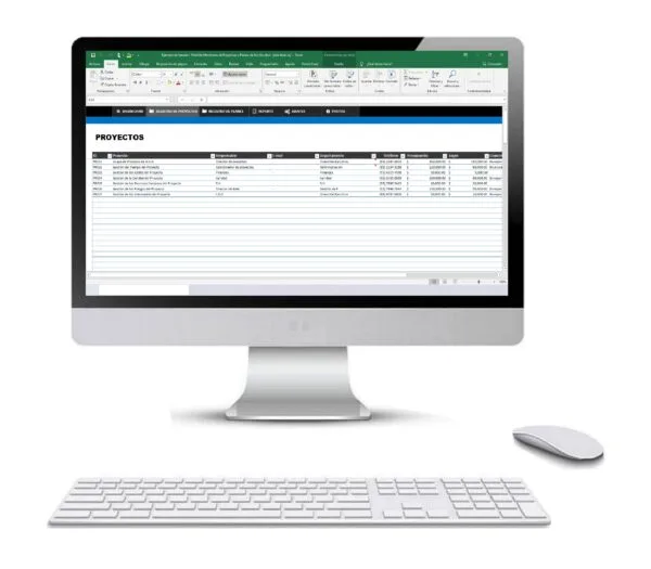 Plantilla Administración de Proyectos En Excel