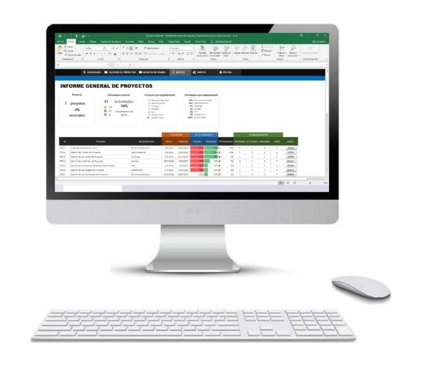 Plantilla Administración de Proyectos En Excel