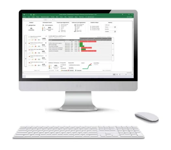 Plantilla Administración de Proyectos En Excel