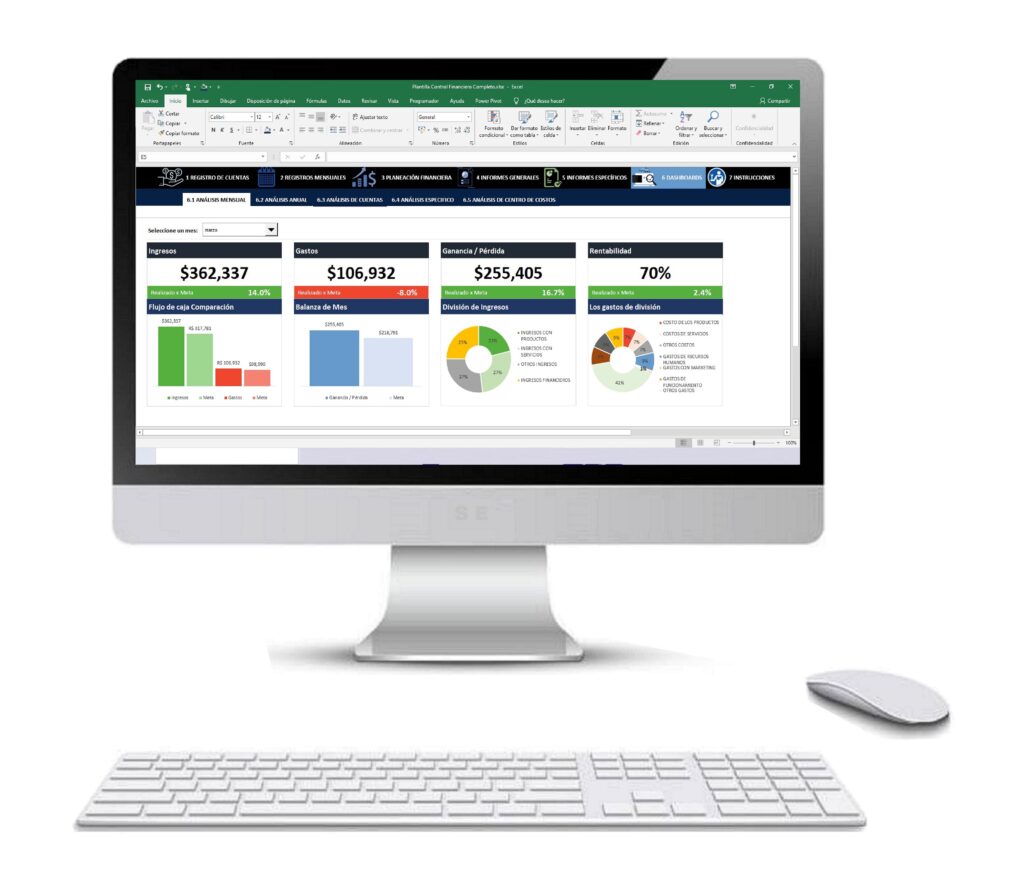 Control Financiero en Excel