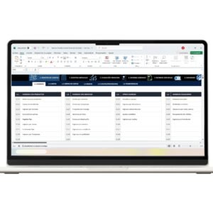 Control financiero en Excel para gestionar ingresos y gastos