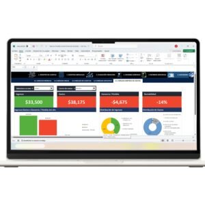 Plantilla de control financiero en Excel para gestionar gastos