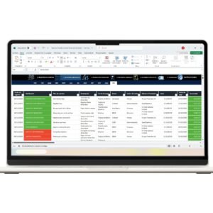 Plantilla de control financiero en Excel para administración eficaz
