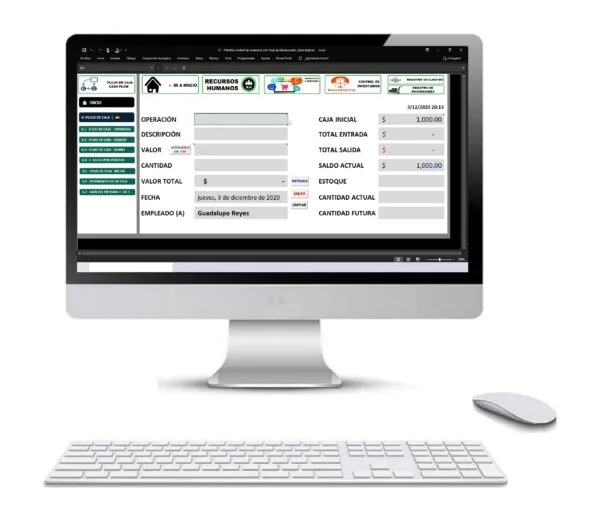 Control de Inventarios en Excel