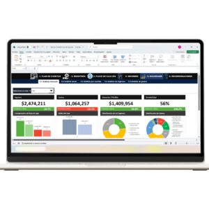 Hoja de cálculo Excel para control de flujo económico