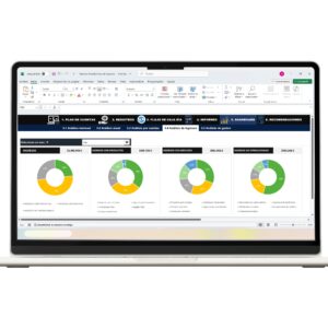 Plantilla Excel para gestión de flujo de caja