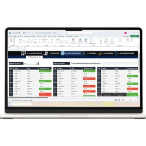 Formato de flujo de caja en Excel para análisis y reportes financieros