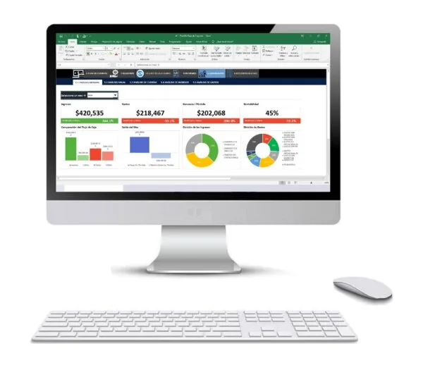 Flujo de caja en Excel | Cash Flow en Excel