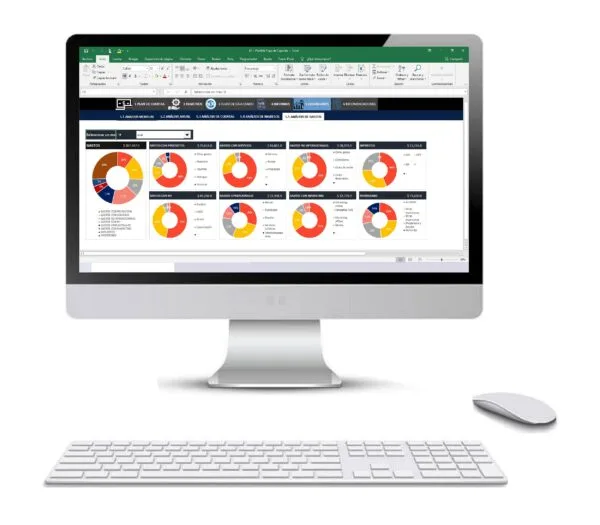 Flujo de Caja Plantilla en Excel