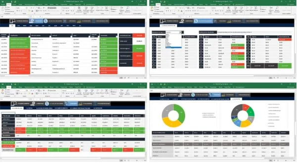 Flujo de Caja Plantilla en Excel