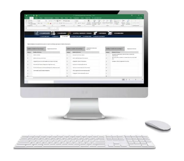 Gestión de proyectos en Excel
