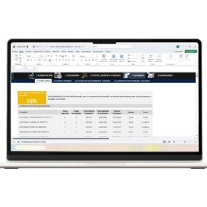 Herramienta de gestión de proyectos en Excel para planificación eficaz