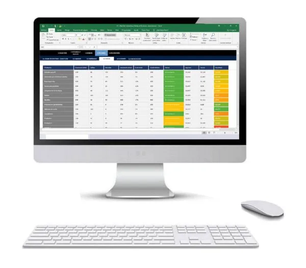Inventarios y Ventas en Excel