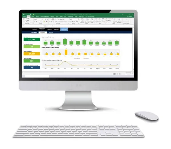 Inventarios y Ventas en Excel