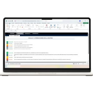 Matriz RACI en Excel para definir roles y responsabilidades