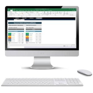 Matriz de Asignación de Responsabilidades (RACI) En Excel