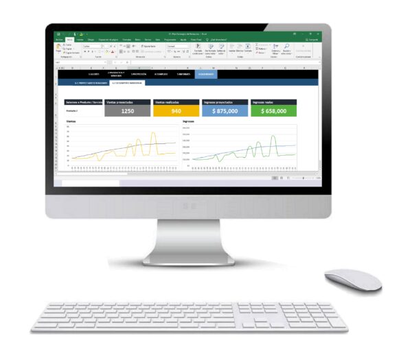 Plan de Ventas en Excel