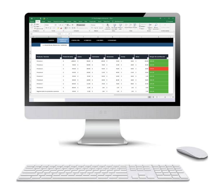 Plan De Ventas En Excel - Solís Enterprises | Plantillas En Excel