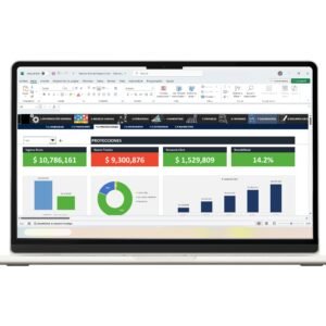Plan de negocios en Excel para emprendedores con análisis financiero