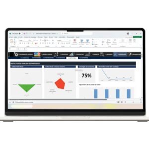 Plantilla de plan de negocios en Excel con proyecciones claras