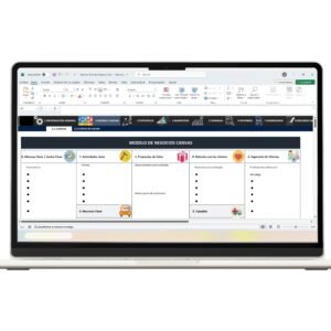 Modelo Canvas Plan de Negocios Excel