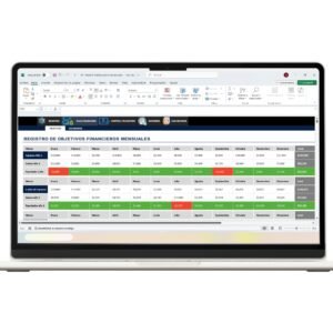 Excel para planificación financiera y control de gastos mensuales