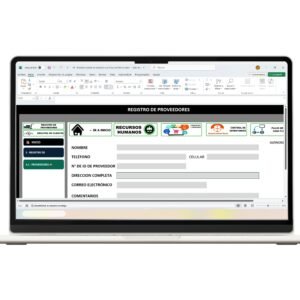 Plantilla en Excel para control de stock y seguimiento de inventario