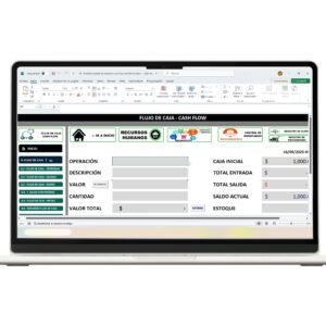 Plantilla de control de inventarios en Excel organizada