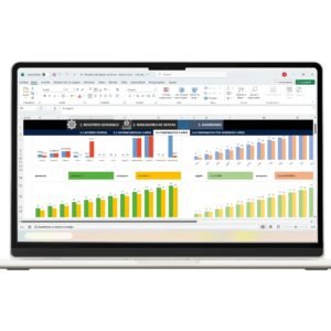 Tablero de métricas de ventas en Excel
