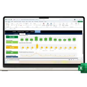Plantilla de Excel para gestionar inventarios y ventas