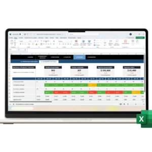 Plan estratégico de ventas en Excel