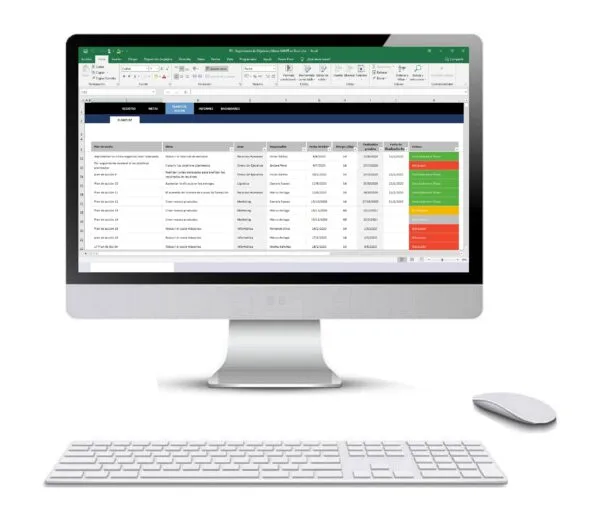 Objetivos y Metas SMART en Excel