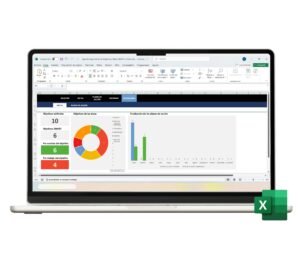 Plantilla en Excel de objetivos y metas SMART para empresas