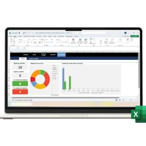 Plantilla en Excel de objetivos y metas SMART para empresas
