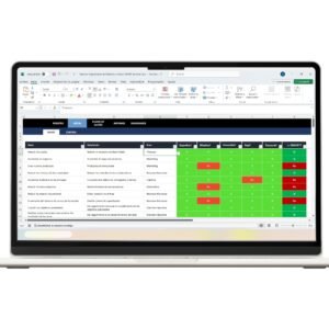 Metas SMART en hoja de Excel