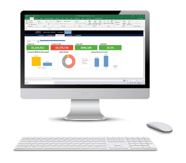 Plantilla de Viabilidad Financiera en Excel