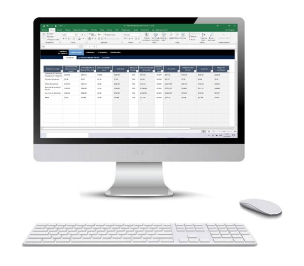 Plantilla de Viabilidad Financiera en Excel