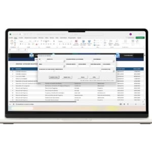 Hoja de cálculo Excel para control de actividades y tareas pendientes