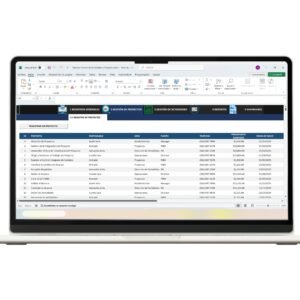 Plantilla en Excel para control de actividades semanales y reportes
