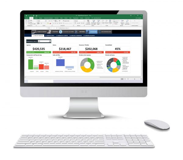 Plantillas en Excel | Cash Flow