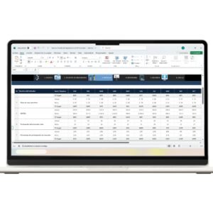 Plantilla de Excel para monitorizar KPIs empresariales