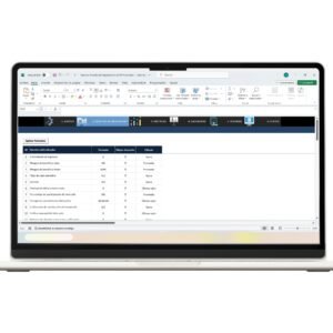Ejemplo de plantilla para seguimiento de KPIs en Excel