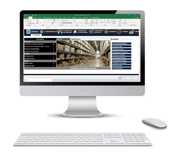Control de Stock en Excel