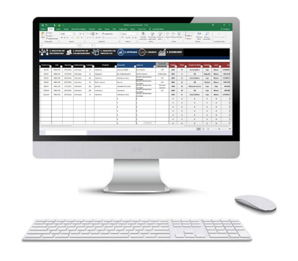 Control de Stock en Excel