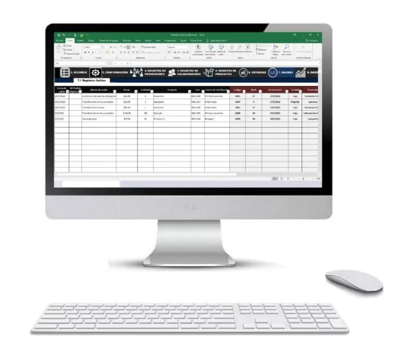 Control de Stock en Excel