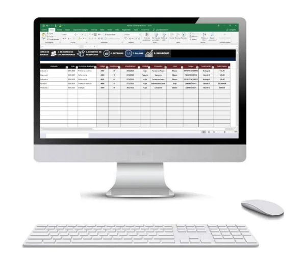 Control de Stock en Excel