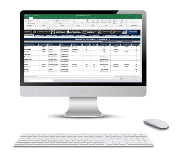 Control de Stock en Excel