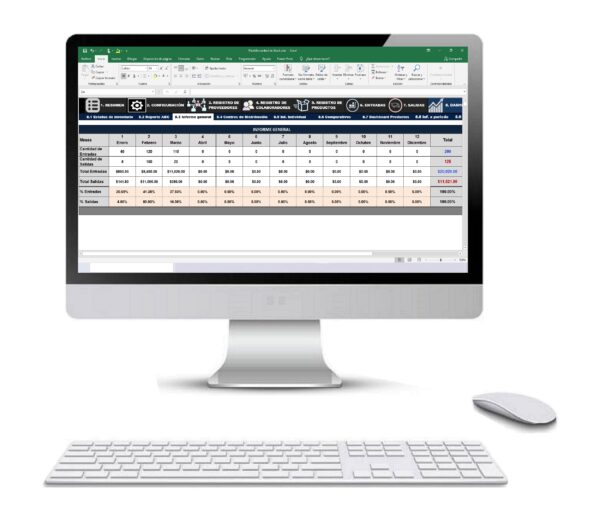 Control de Stock en Excel