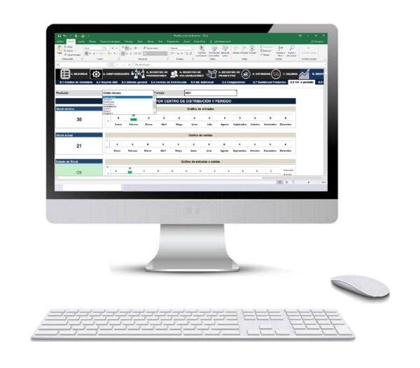 Control de Stock en Excel