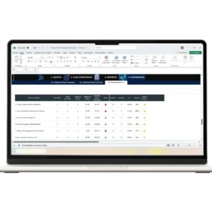 Modelo de plan estratégico en Excel